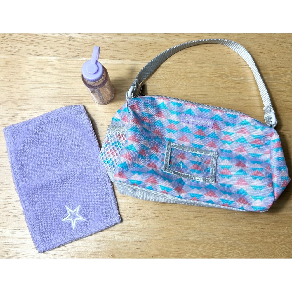 American Girl Truly Me Packed With‎ Power Duffel Bag Water Bottle Sports Towel